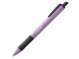 Balpen STABILO pointball Wildflower Grijsviolet Medium