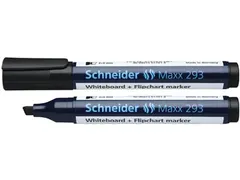Schneider Whiteboard + Flipchart Marker Maxx 293 Zwart