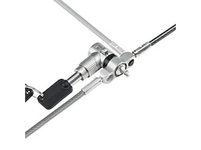 3-in-1 Universeel Laptop Kabelslot 2m Security Kabel met Master Key