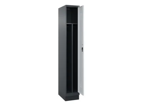 locker voor scheiding van kleding,HxBxD 1950x300x500mm,1vak