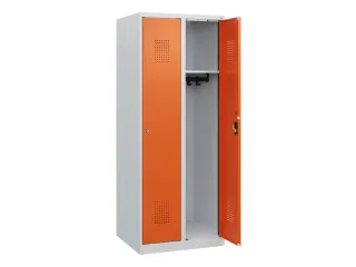 schoollocker,HxBxD 1530x600x500mm,2vak,vak B 300mm,cil.-slot - 1