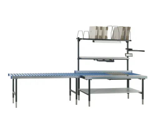 Tafel Voor Paktafelsysteem 2000 Hxbxd 690-960X1955X640Mm M. Rollenbaan