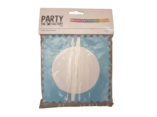 Papieren slinger feest 6 m - 2