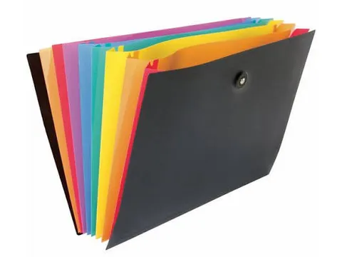 Rainbow Class voorordner liggend model met 8 vakken