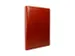 Schrijfmap Multo Hannibal A5 cognac kunstleder met schrijfblok