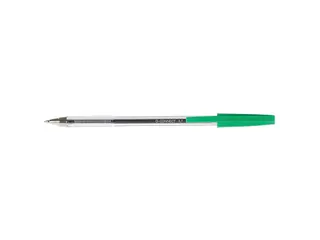 Balpen Met Dop Medium Punt 1.0mm Groen - 1
