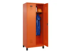 locker,HxBxD 1950x800x500mm,2vak,vak B 400mm,cil.-slot,voeten