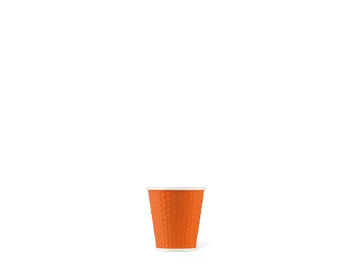 Beker porselein Les Artistes Paris 180ml met siliconen grip Oranje