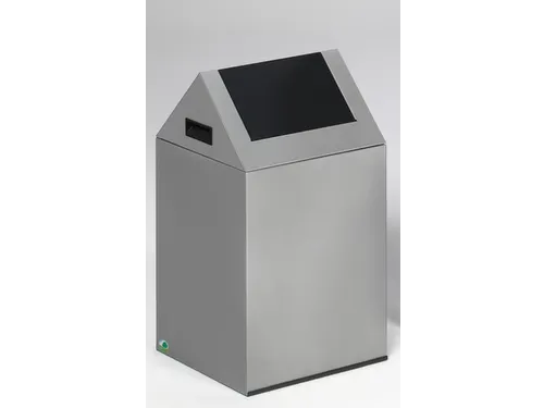 afvalverzamelaar,zelfblussend,1x43l,HxBxD 600x320x320mm,klemring
