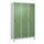 locker voor scheiding van kleding,HxBxD 1950x1200x500mm,3vak
