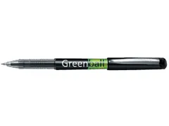 Rollerpen Pilot Greenball Begreen Medium punt Zwart