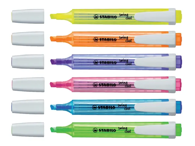 Markeerstift Stabilo Swing Cool Geel