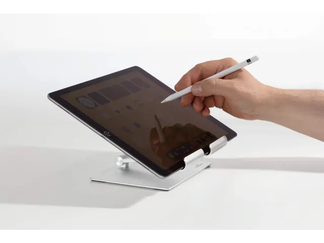 Porte-tablette RISE argent