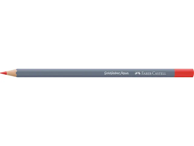 Crayon de couleur Aquarelle Faber-Castell Goldfaber 118 rouge écarlat