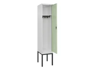 locker,HxBxD 2120x400x500mm,1vak,vak B 400mm,cil.-slot,voetonderstel - 1