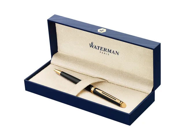 Stylo Bille Waterman Hémisphère Noir Laqué Gt