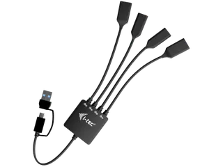 i-tec USB-C/USB-A Cable HUB 4 poort 2x USB-C, 2x USB-A - 1