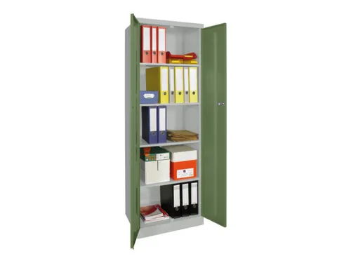 universele kast,HxBxD 1800x600x500mm,RAL7035,front RAL6011