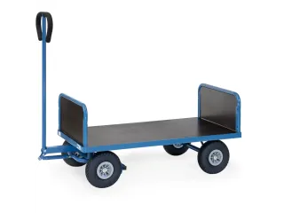 Handtrekwagen 4021L 500kg 1000x600mm luchtbanden - 1