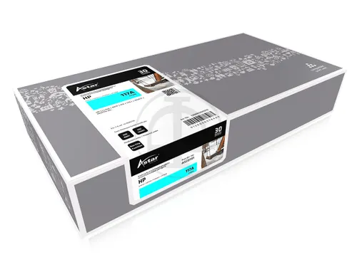 As20191 Astar Hp 117A Clj Cartridge Cyaan Rebuilt Zonder Chip