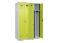 PBM-locker,HxBxD 1850x1200x500mm,4vak,vak B 300mm,draaigrendel