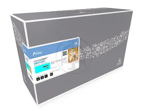 AS20046 ASTAR BROTHER Cyaan TN421C HLL toner