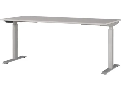 Elektrisch ihv bureau,HxBxD 720-1200x1800x800mm,blad decor kasjmier