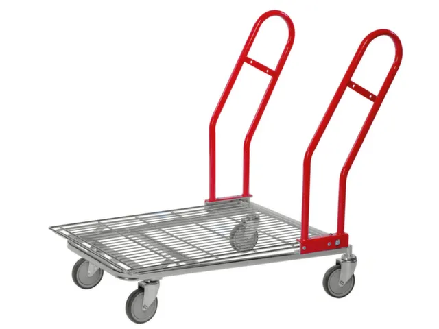 platformwagen,draagverm. 200kg,laadvl. LxB 850x600mm,staalplaat