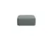 Poefmodule Rocada Volga-G 100x42x92cm rugloos grijs