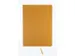 Carnet de croquis PU couverture rigide 80 feuilles A4 jaune ocre