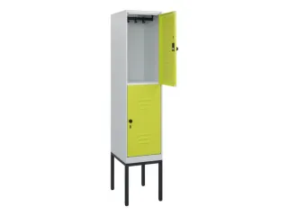 dubbeldekse locker,HxBxD 1950x400x500mm,1x2vak.,vak B 400mm - 2