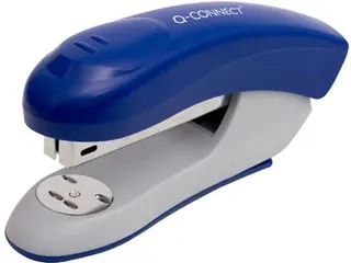 Q-connect Nietmachine Plastic Half Strip 20vel Blauw - 3