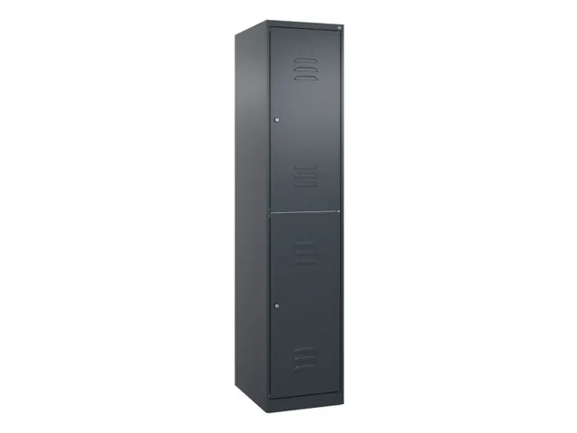 dubbeldekse locker,HxBxD 1850x400x500mm,1x2vak.,vak B 400mm