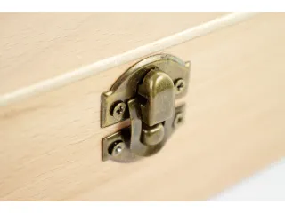 Tekendoos Kangaro 3-vaks Ongelakt Hout 25x14x6,5cm - 4