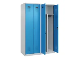 PBM-locker,HxBxD 1850x1200x500mm,4vak,vak B 300mm,cil.-slot