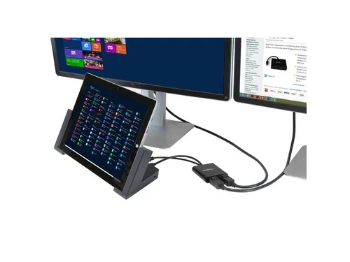 Mini Displayport Naar Displayport Multi-monitor Splitter 2-Poorts Hub