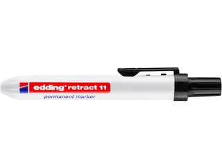 Viltstift edding 11 rond drukknop rond 1.5-3mmzwart - 3