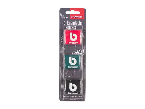 Kneedgum Bruynzeel Teens set à 3 kleuren