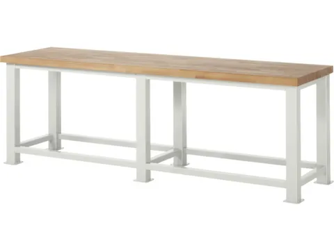 Zwaarlastwerkbank H X B X D 850x 2500x 900mm Beukenhouten Werkblad