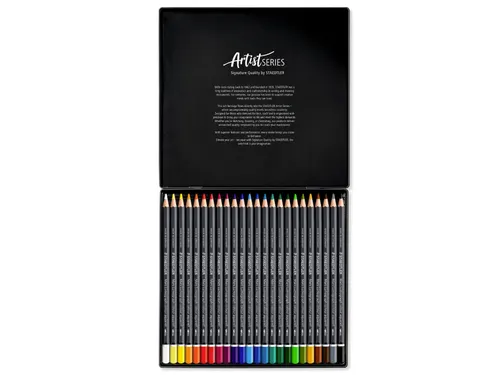 Aquarelpotlood Staedtler Mars Lumograph 24 kleuren