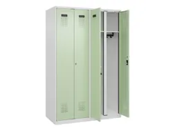 locker voor scheiding van kleding,HxBxD 1850x1200x500mm,4vak
