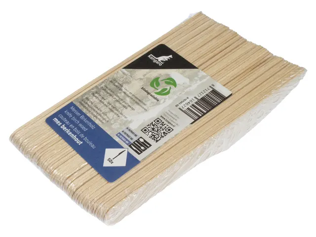 Mes Kangaro hout 165 mm krimp a 50 stuks