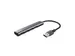 Hub Trust Halyx 4-port USB-A zilver