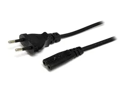 Laptop Stroomkabel 2 Meter EU Plug naar C7, 2.5A 250V