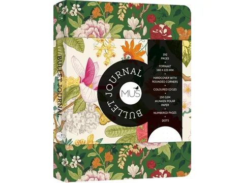 Mijn Bullet Journal Bloom dots 192 pagina's Groen