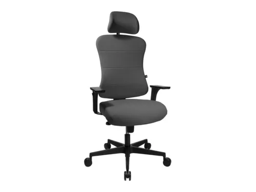 Topstar Bureaustoel Art Comfort met hoofdsteun Antraciet