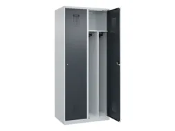 locker voor scheiding van kleding,HxBxD 1850x800x500mm,2vak