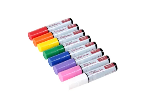 Krijtstift Europel watervast 15mm assorti 8 stuks