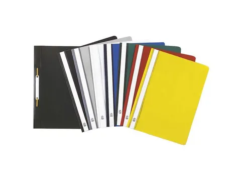 Snelhechtmap PP Standaard A4 Assorti