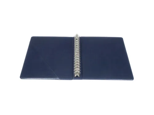 Ringband Multo Hannibal A5 17r O-19mm blauw kunstleder